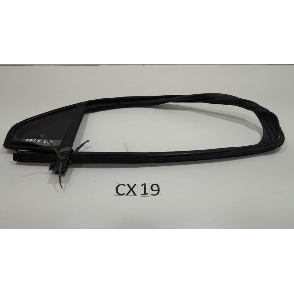 Borracha Vidro Fixo Onix  2013/2016 Traseiro Direito