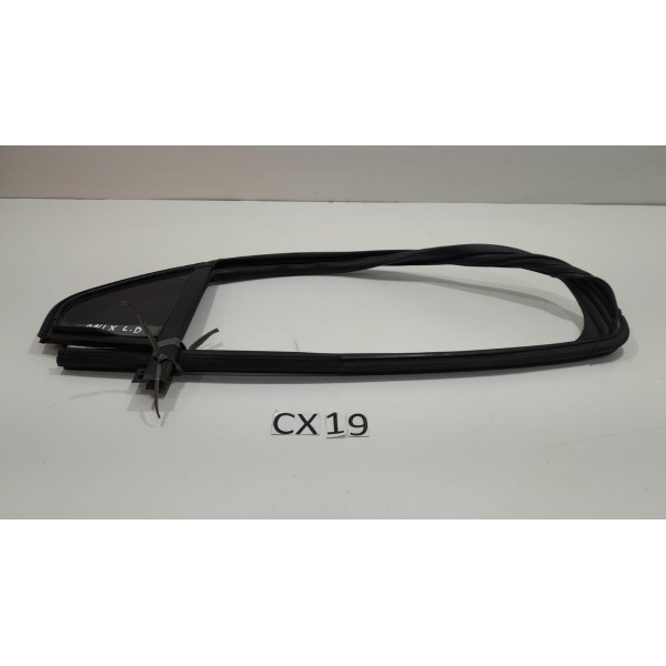 Borracha Vidro Fixo Onix  2013/2016 Traseiro Direito