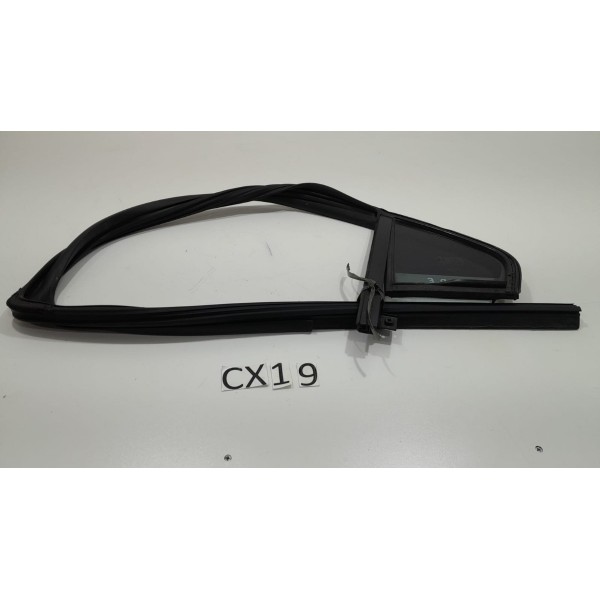 Borracha Vidro Fixo Onix  2013/2016 Traseiro Esquerdo