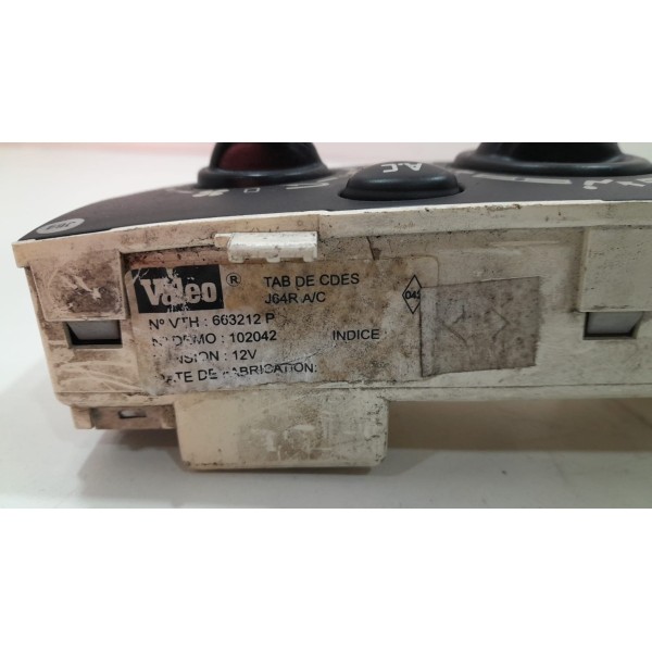 Comando A/c 663212p Renault Scenic 1.6 16v 2009