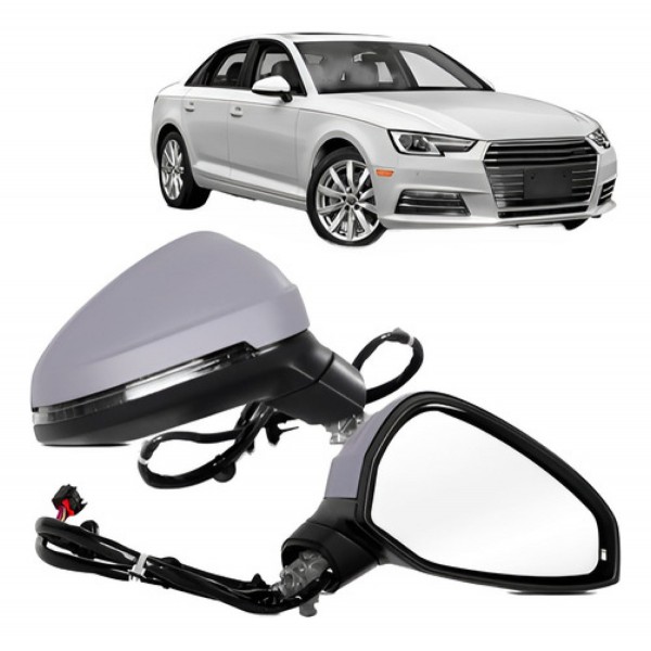 Par Retrovisor Audi A4 Sedan Launch Edition 16 A 18 Eletrico