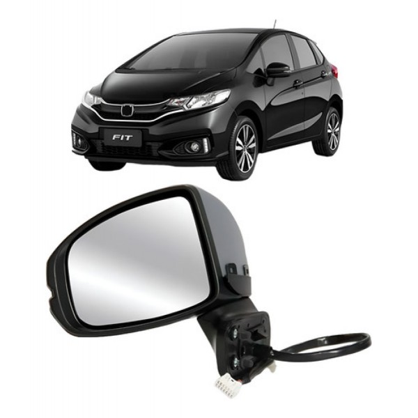 Retrovisor Elétrico Fit/ Wrv C/ Aquecedor E Pisca 14 A 2021