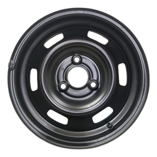 Roda De Ferro Aro 14 Kwid 2018 A 2024 3 Furos Preto