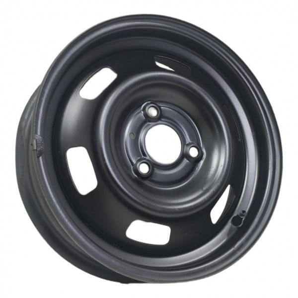 Roda De Ferro Aro 14 Kwid 2018 A 2024 3 Furos Preto