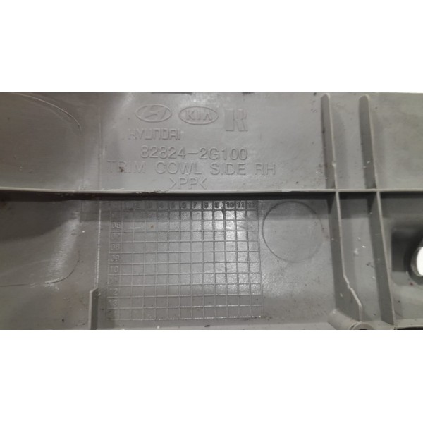 Moldura Soleira Porta Magentis 07-10 Esquerdo Original Cinza