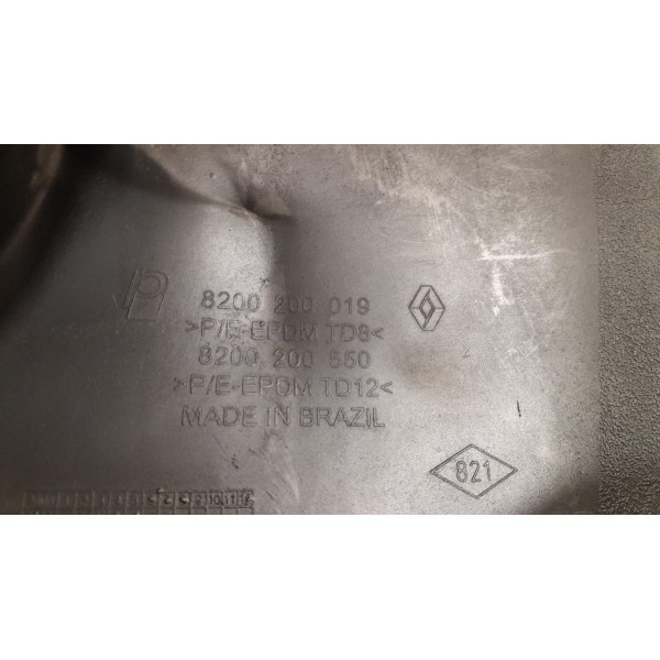 Polaina Traseira Esquerda Parachoque Megane Grand Tour