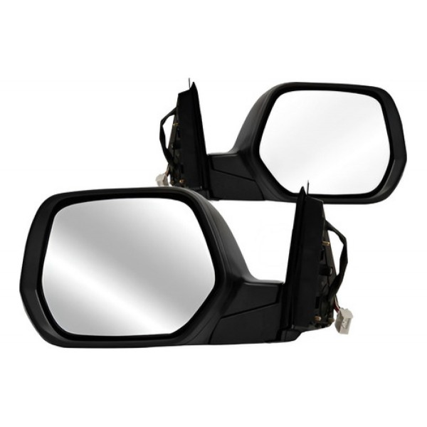 Par Retrovisor Eletrico Retratil Crv Com Pisca 2007 A 2011