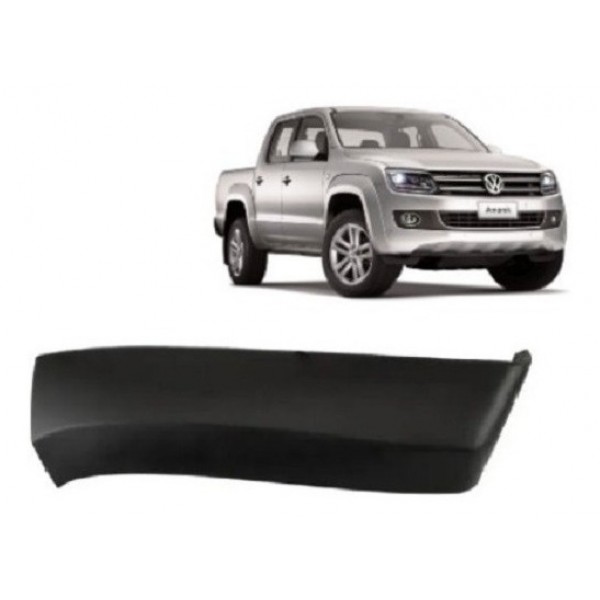 Moldura Parachoque Dianteiro Amarok 2010 A 2016 Esq