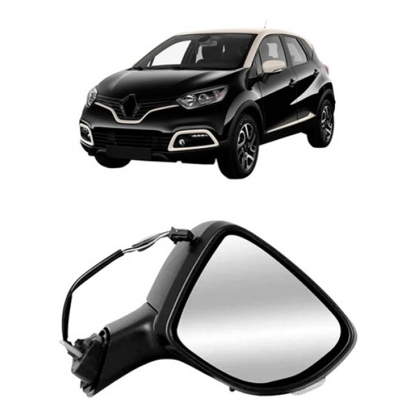 Retrovisor Captur Life Pcd 17 A 21 Eletrico Aquecedor Pisca