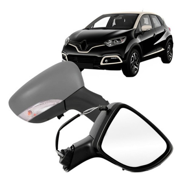 Par Retrovisor Captur Zen 2017 A 2021 Eletrico Aquecedor
