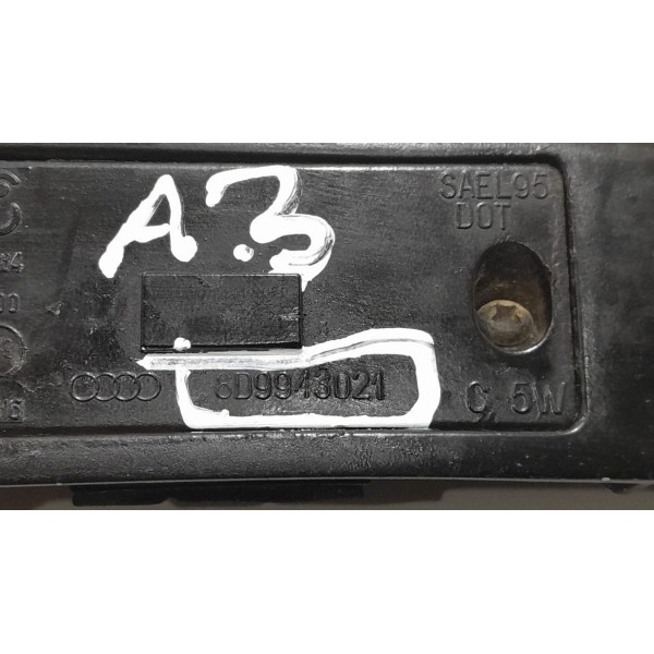 Aplique Friso Moldura Tampa Traseira Audi A3 Esquerdo