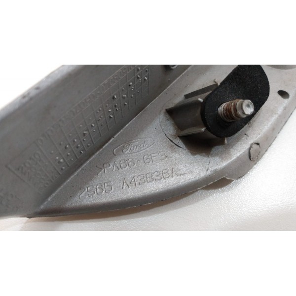 Moldura Tampa Traseira Ford Fiesta 2013 Original  Prateado