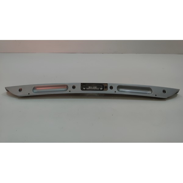 Moldura Tampa Traseira Ford Fiesta 2013 Original  Prateado