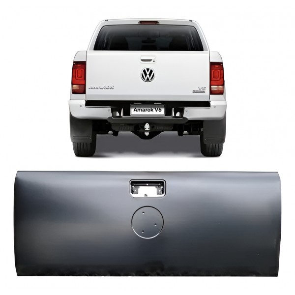 Tampa Traseira Amarok 10 11 12 13 14 15 16 17 18 19 20 Preto