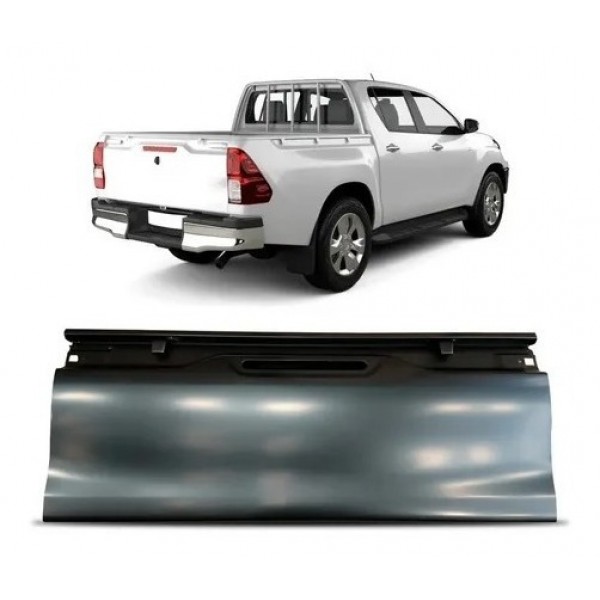 Tampa Traseira Caçamba Hilux Srv 2016 A 2018 Cabine Simples
