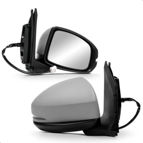 Par Retrovisor City 15 A 21 Eletrico Com Pisca Capa Primer