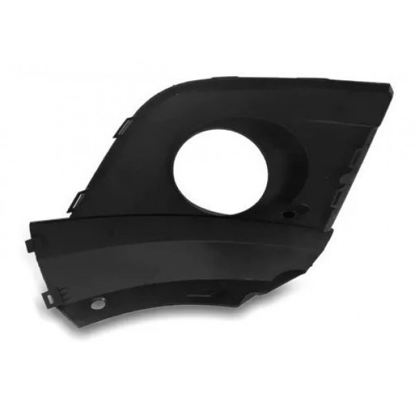 Moldura Grade Milha Parachoque Saveiro Cross Gol  G5 Le Preto Esquerdo