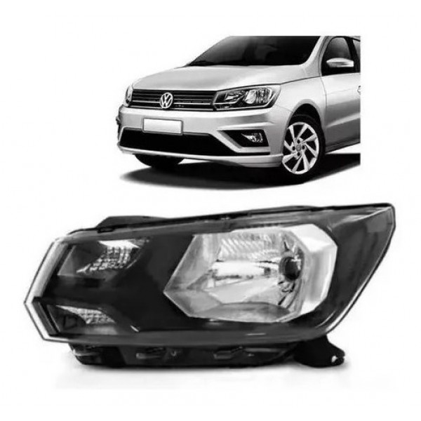 Farol Gol G8 Saveiro G7 Robust Foco Simples Lado Esquerdo Esquerdo