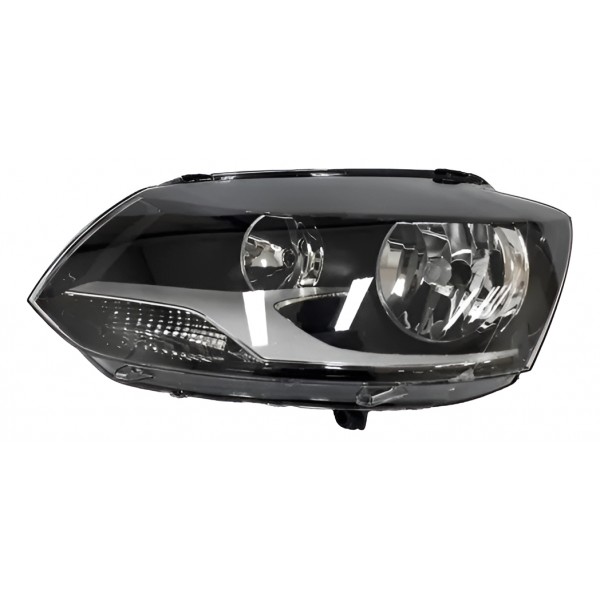 Farol Fox Spacefox 11/14 Duplo Máscara Negra Le Novo Esquerdo