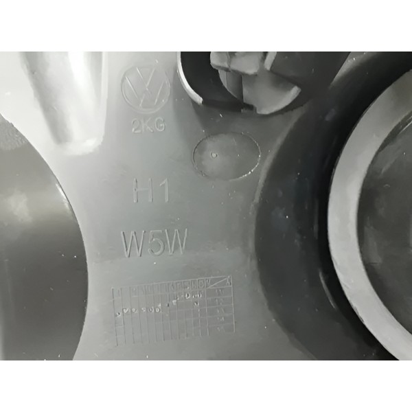 Farol Fox Spacefox 11/14 Duplo Máscara Negra Le Novo Esquerdo