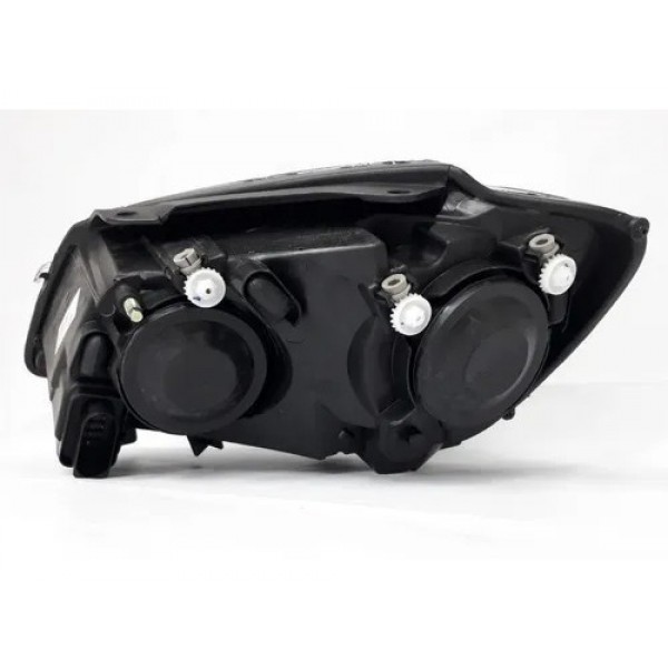 Farol Fox Spacefox 11/14 Duplo Máscara Negra Ld Novo Direito