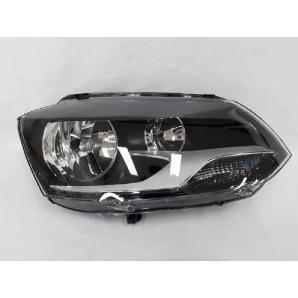 Farol Fox Spacefox 11/14 Duplo Máscara Negra Ld Novo Direito