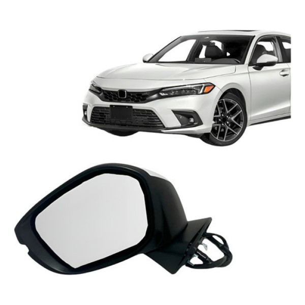 Retrovisor Externo Civic 2023 2024 Elétrico Retrátil C/pis