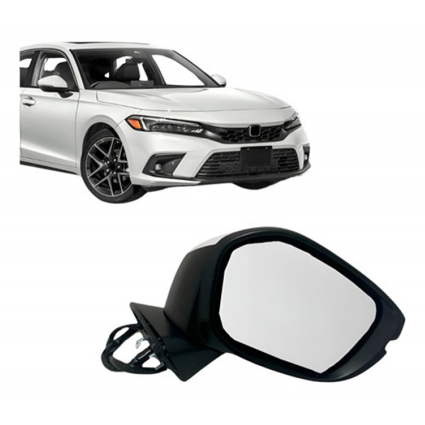 Retrovisor Externo Civic 2023 2024 Elétrico Retrátil C/pis