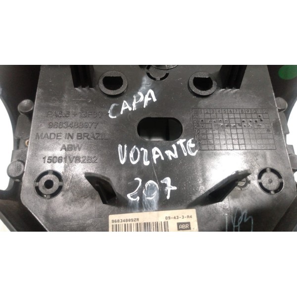 Tampa Capa Buzina Volante Peugeot 206 207 Hoggar
