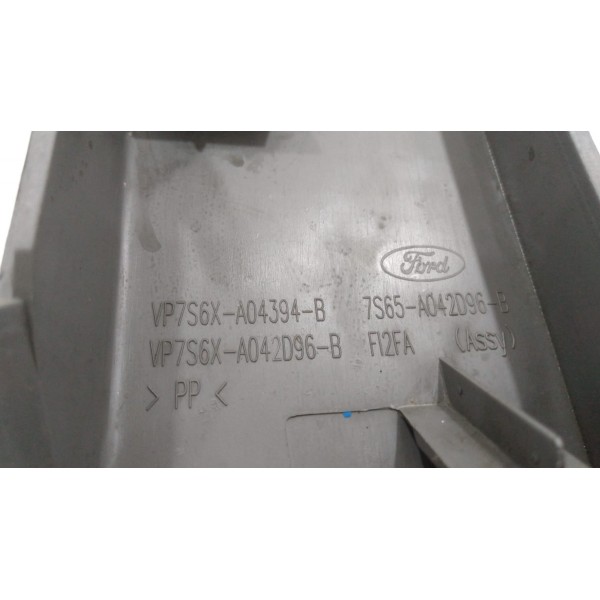 Acabamento Painel Ford Fiesta 14 Cinza Claro Original