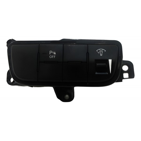 Botão Sensor Estacionamento E Reostato Hyundai Veloster  Preto