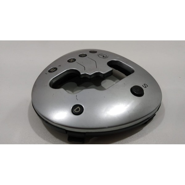 Acabamento Do Trambulador Automático Peugeot C4 408 2012 Prata