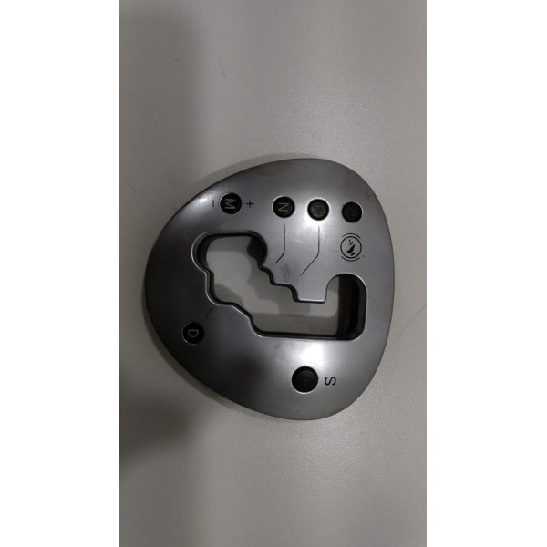 Acabamento Do Trambulador Automático Peugeot C4 408 2012 Prata