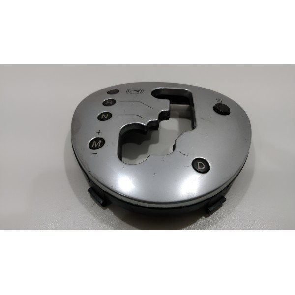 Acabamento Do Trambulador Automático Peugeot C4 408 2012 Prata