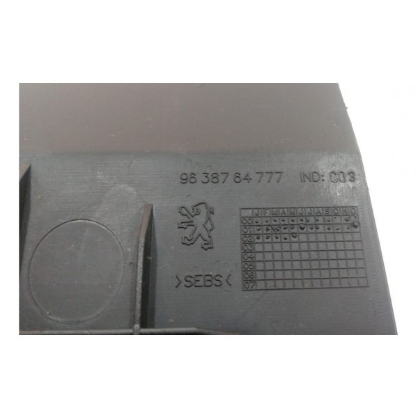 Acabamento Tapete Console Peugeot 307 2002 Preto