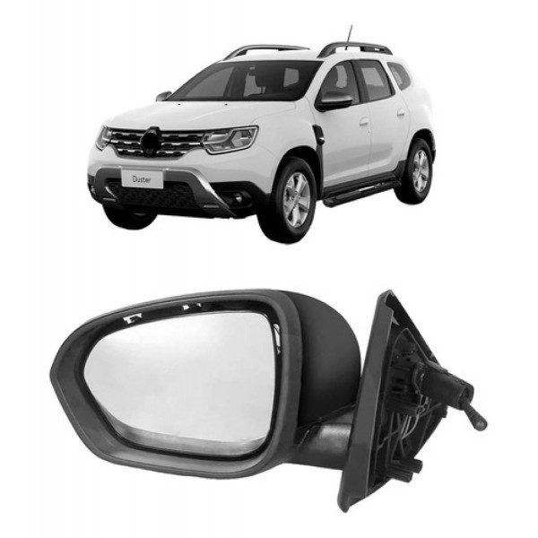 Retrovisor Elétrico C/ Aquecedor Sensor Temp. Duster 21 A 2