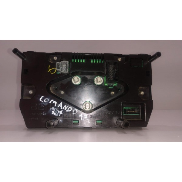 Botão Comando Ar Cond Digital Peugeot 206 207 Preto