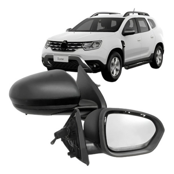 Par Retrovisor Elétrico C/aquec. Sensor Temp. Duster 21 A 2