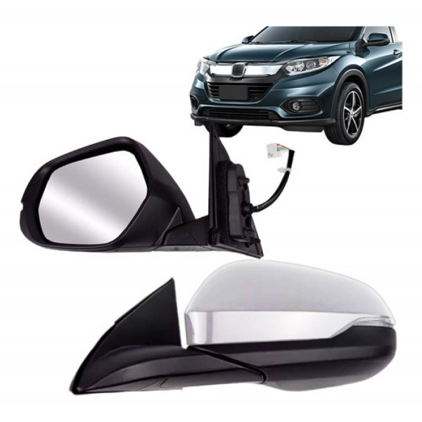 Retrovisor Hrv 2015 A 2021 Eletrico Com Pisca Com Aquecedor