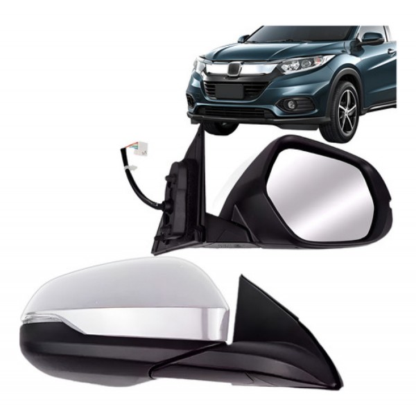 Retrovisor Hrv 2015 A 2021 Eletrico Com Pisca Com Aquecedor