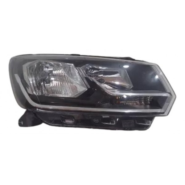 Farol Gol G8 Voy 18/20 Saveiro G7 17/19 Másc Negra Ld Arteb Direito