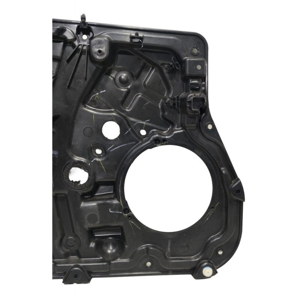 Capa Proteção Porta Dianteira Esquerdo New Fiesta 2013/2017 Preto