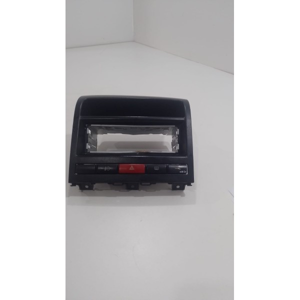 Moldura Preta Fiat Rádio 1din Painel Idea Fase 1 2011 A 2012