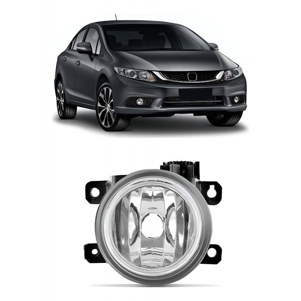 Farol Milha Auxiliar Civic 2015 A 2016 Fit 2014 A 2017 Mobi