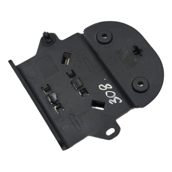 Acabamento Moldura Central Peugeot 308 2012 A 2015 5202340b Preto