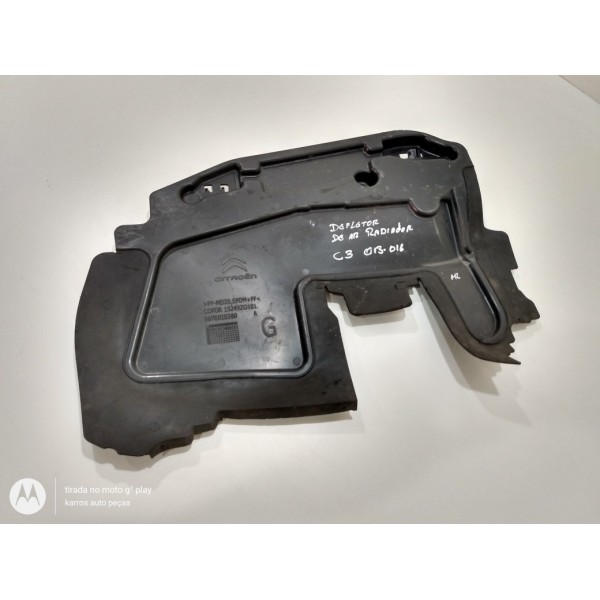Defletor De Ar Do Radiador Citroen C3 (2012-2014) L Esquerdo