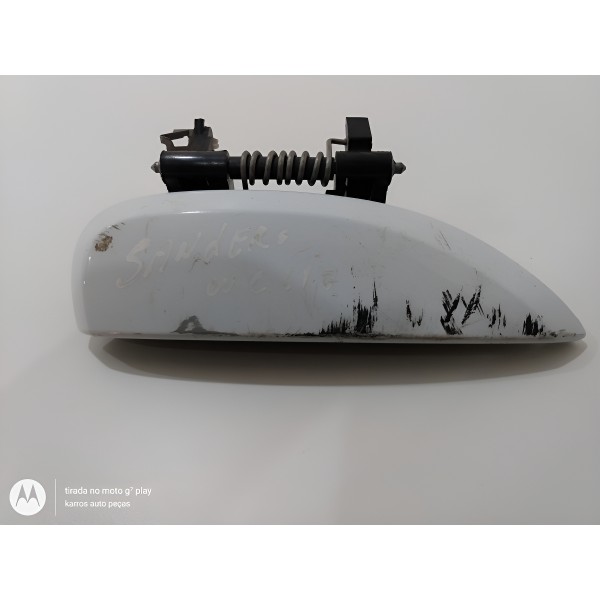 Maçaneta Externa Dianteira Direita Renault Sandero 2013 Branco