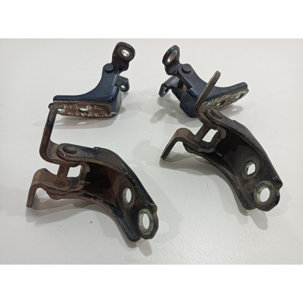 Par Dobradiça Porta Dianteira Direita Honda Fit 2004