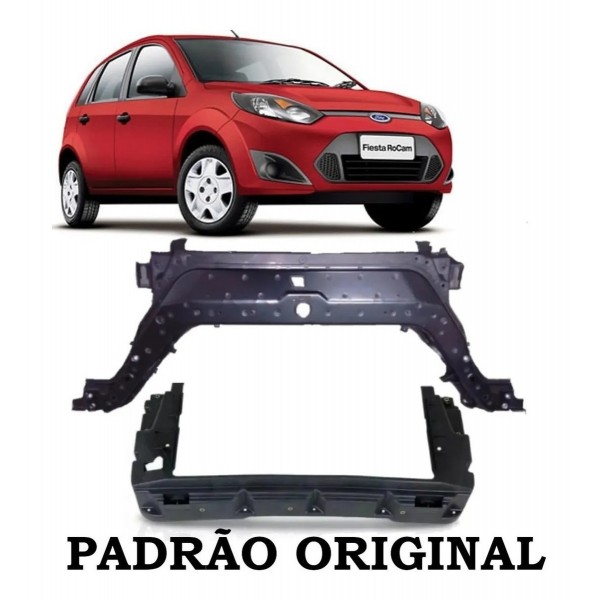 Kit Painel Frontal Superior Inf Fiesta 2011 2012 2013 2014