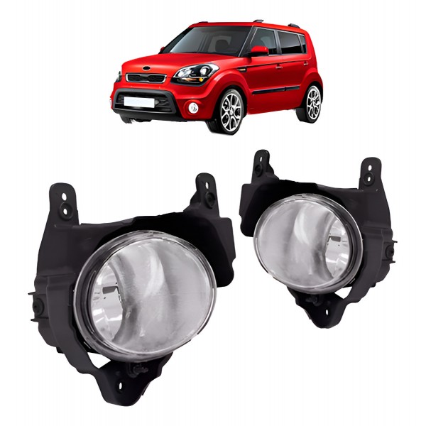 Par Farol Milha Auxiliar Para Kia Soul 2009 2010 2011 2012